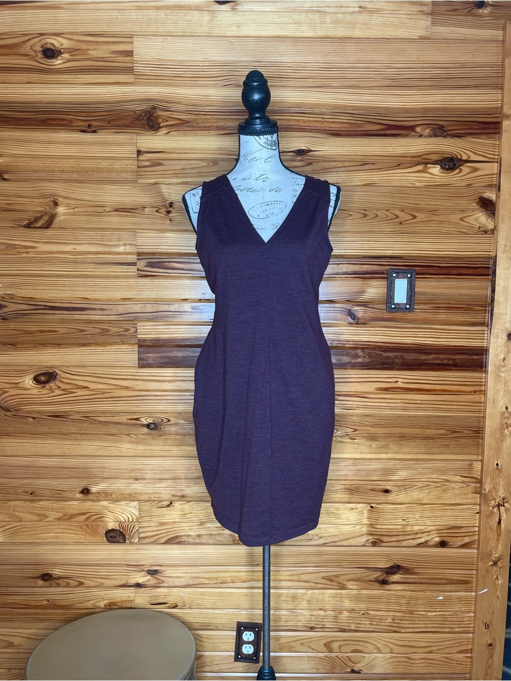 Kuhl Sleeveless V-Neck Mauve Mini Dress